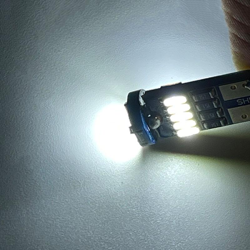 10 szt. Żarówka LED T10/W5W Chip 3030 Bezbłędna Canbus Super Jasna Oświetlenie Wnętrza Samochodu Tablicy Rejestracyjnej Kierunkowskaz Boczny