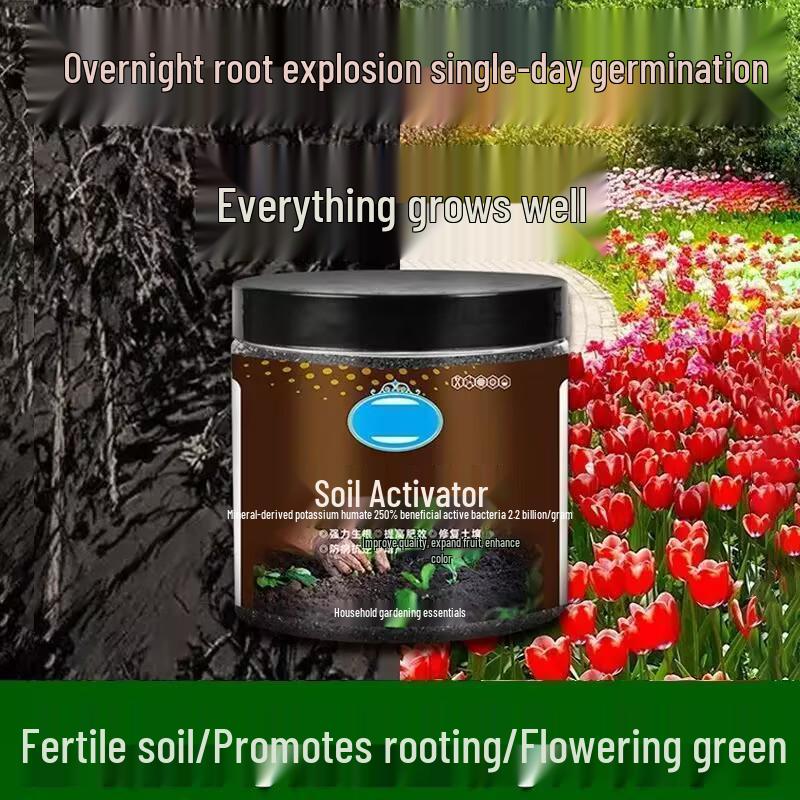 Soil Treasure: Potassium Humate Fertilizer for Loosening Soil, Preventing Caking, and Promoting Root Growth