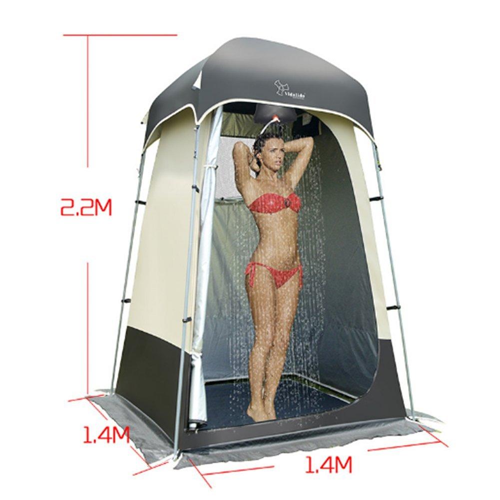 SAKEY Changing Tent, Simple Toilet, Simple Shower Room, Simple Tent, Camping Tent, Assembly Type, UV Protection, Sunshade, Compact, Beach, Park,