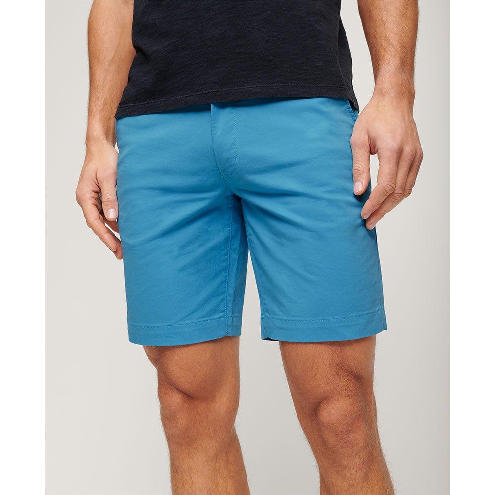 Superdry Blau Chino Shorts Stretch - Bild 3
