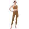 2024 Wave Lace Yoga Set: Shockproof Nude-Feel Fitness Vest
