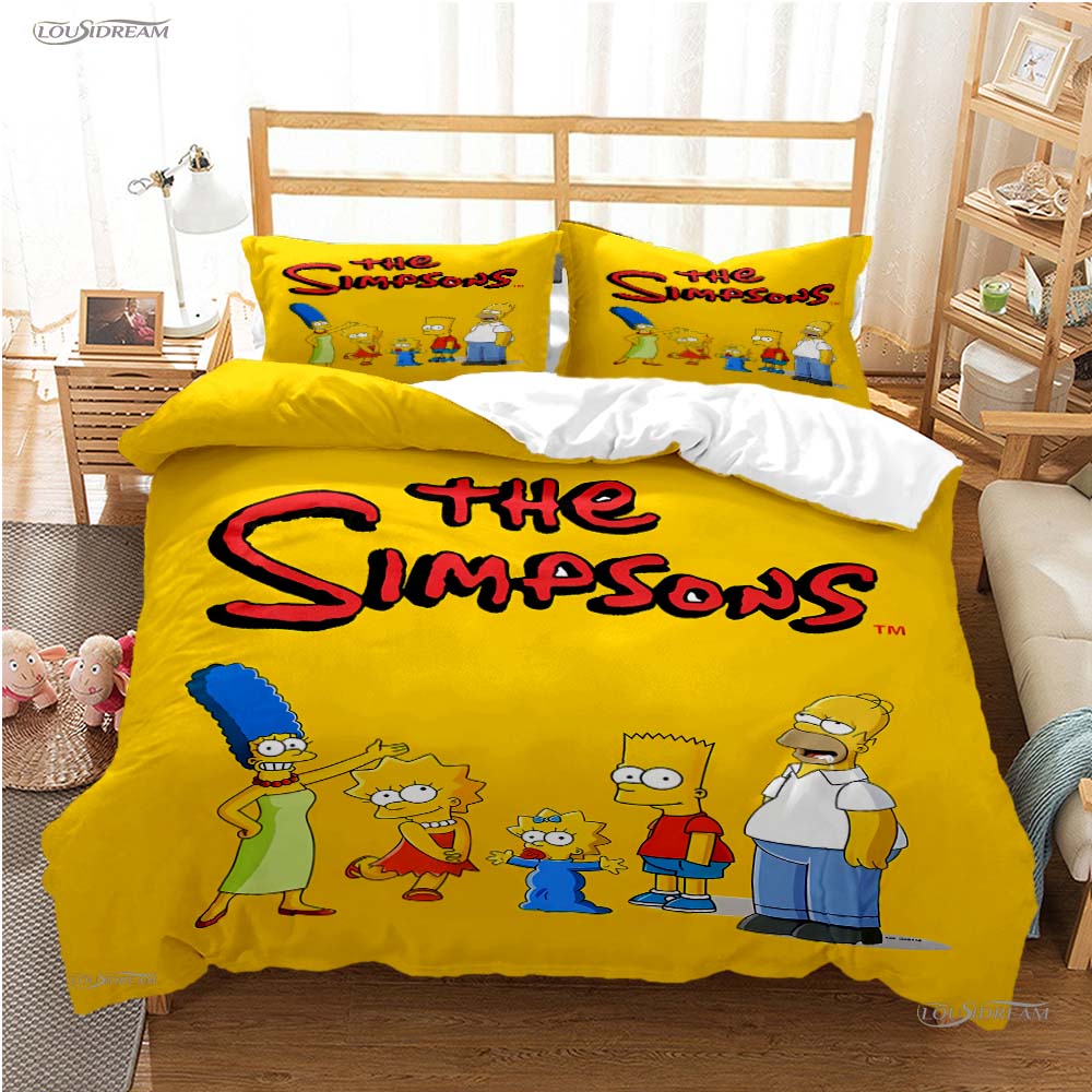 Comforter Carton Funny Casal All Season Comforter Bedding Sets Soft And S Teens Single/Double/Queen/King