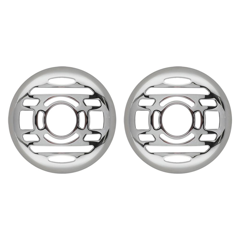Motorcycle Chrome Turn Signal Light Kits Bezels Indicator Lens Cover for HARLEY FLHK FLTR FLHT FLHTK Turn Signal Housing