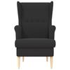 Armchair Black Boucle