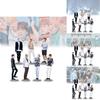 Högkvalitativ Kpop-stjärna Bts Bangtan Boys Akrylställ Figur Dubbelsidig Hem Bordsdekor