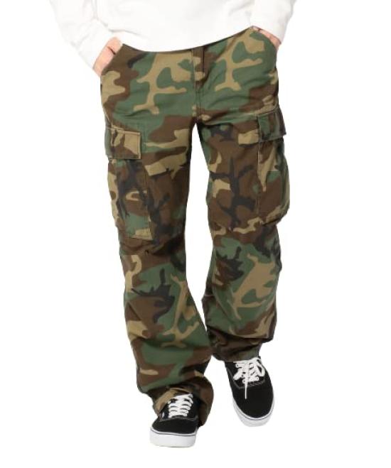 

Avirex Cotton Rip Stop Fatigue Size Pants, Men s, 2XL, 384, Camo, 783-3910013