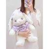 Kawaii Japan Lolita Bunny Bear Doll Kids Soft Plush Rabbit Stuffed Animals Hug Cuddly Throw Pillow Children Girl Birthday Gift
