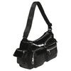 adidas PU Polyurethane Portable Crossbody Bag, Shoulder Bag Regular Women's Black JE3901