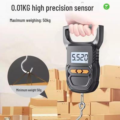 Portable 50kg Mini Crane Scale for Home, Fishing, and Vegetables