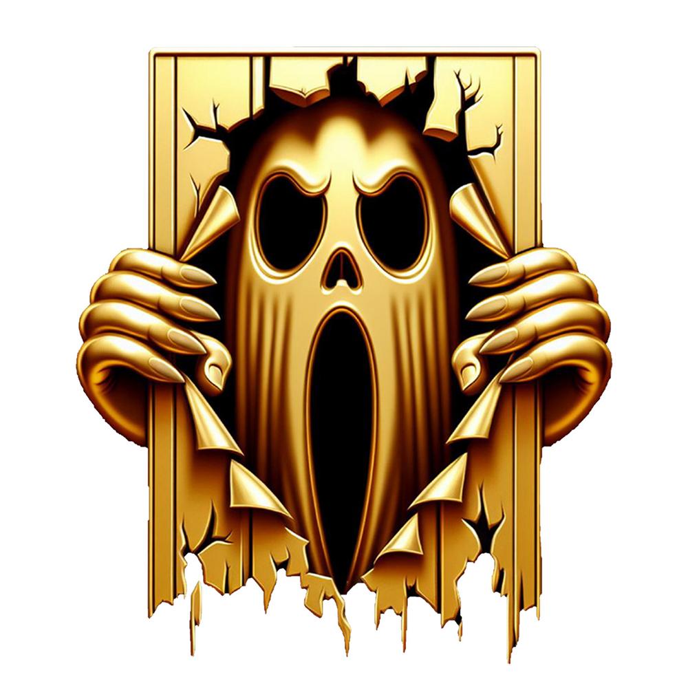 Halloween Autoaufkleber Lustige 3D Fahrzeugaufkleber Halloween Gothic Auto Dekorationsaufkleber für SUV Fenster Motorrad Auto Zubehör