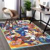 1pc Mega Man Anime Cartoon Design Office Chair Mat Non-Slip Carpet for Home Decor, Living Room, Bedroom, Game Room - Perfect Gift for Fans!Y049