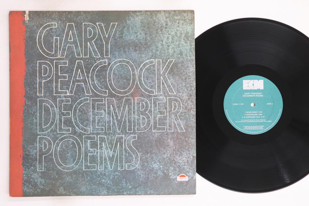 LP Record GARY PEACOCK - December Poems ECM11119 ECM 1979 US Jazz Used