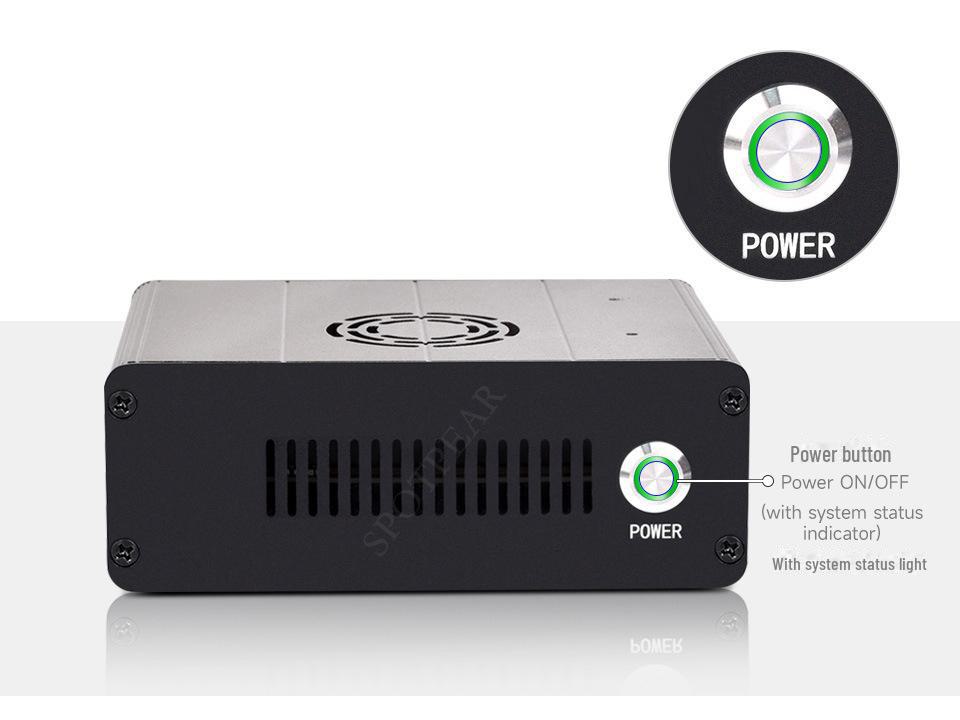 Jetson Orin Mini-Chassis mit Aluminiumlegierungsgehäuse und Kamerahalterung