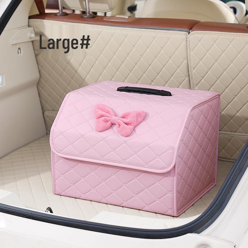 Leather Multi-Function Folding Car Trunk Storage Box