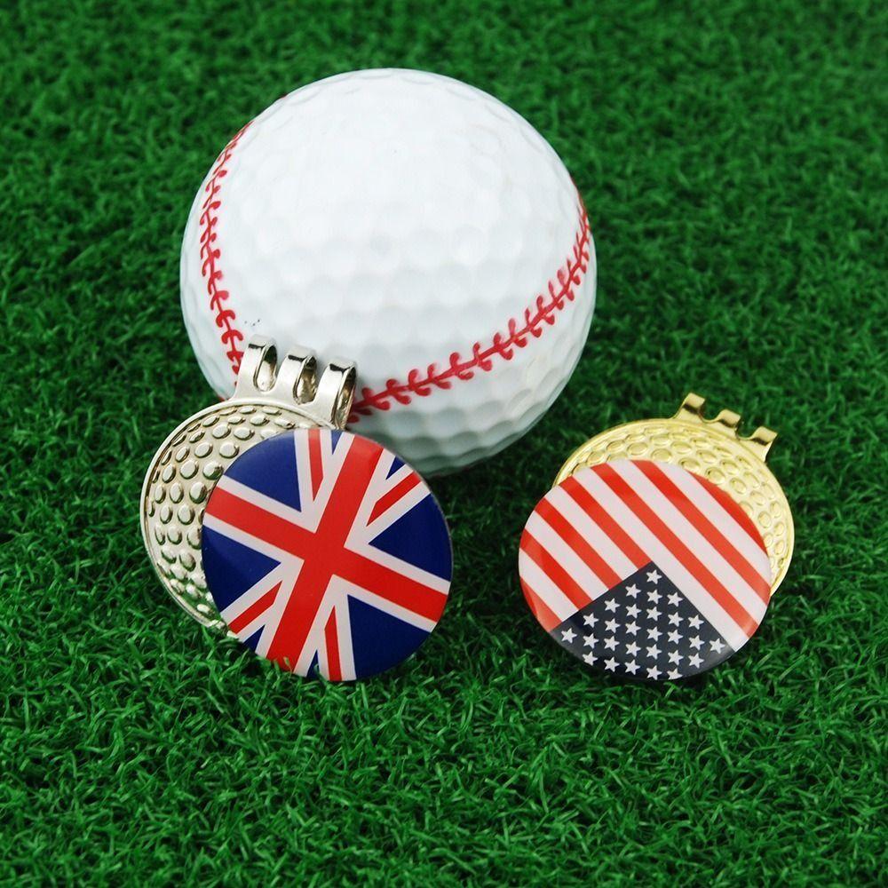 

Съемный зажим для шляпы для гольфа Маркер для мяча для гольфа из цинкового сплава Аксессуары для гольфа Магнитный зажим для шляпы Ремень для гольфа