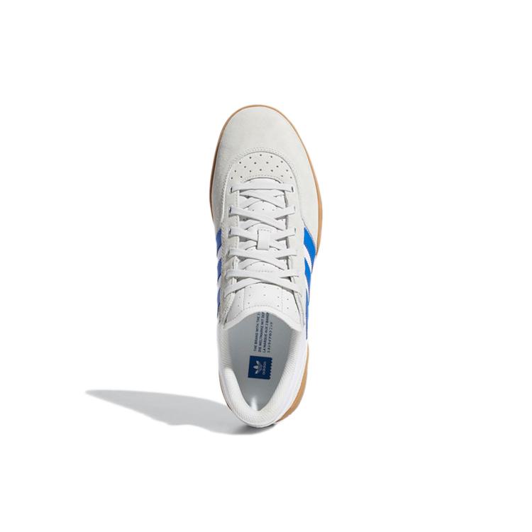 Adidas Originals City Cup Split Suede Casual Abrasion Resistant Low top Skateboard Shoes Men's White Blue EE6157