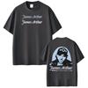 2026 Unisex Harajuku Style Comfortable Cotton Summer T-Shirt, Fashion Graphic Print Fan Gift Tee for Singer James Arthur Tour Concert T-shirt