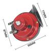 Universal 24V Snail Horn for Motorcycle & Car, 300DB Waterproof Electric Horn