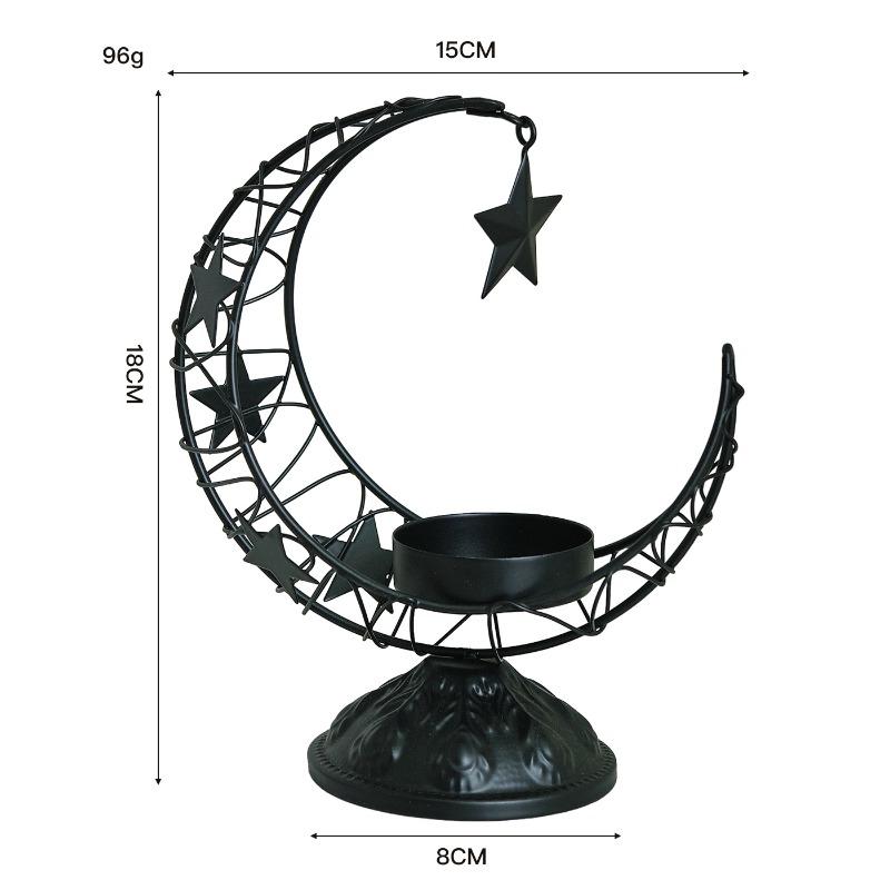 Halbmondförmiger Metall-Räuchergefäß, Goldener Wohnzimmer-Desktop-Aroma-Diffusor, Dekorationsartikel