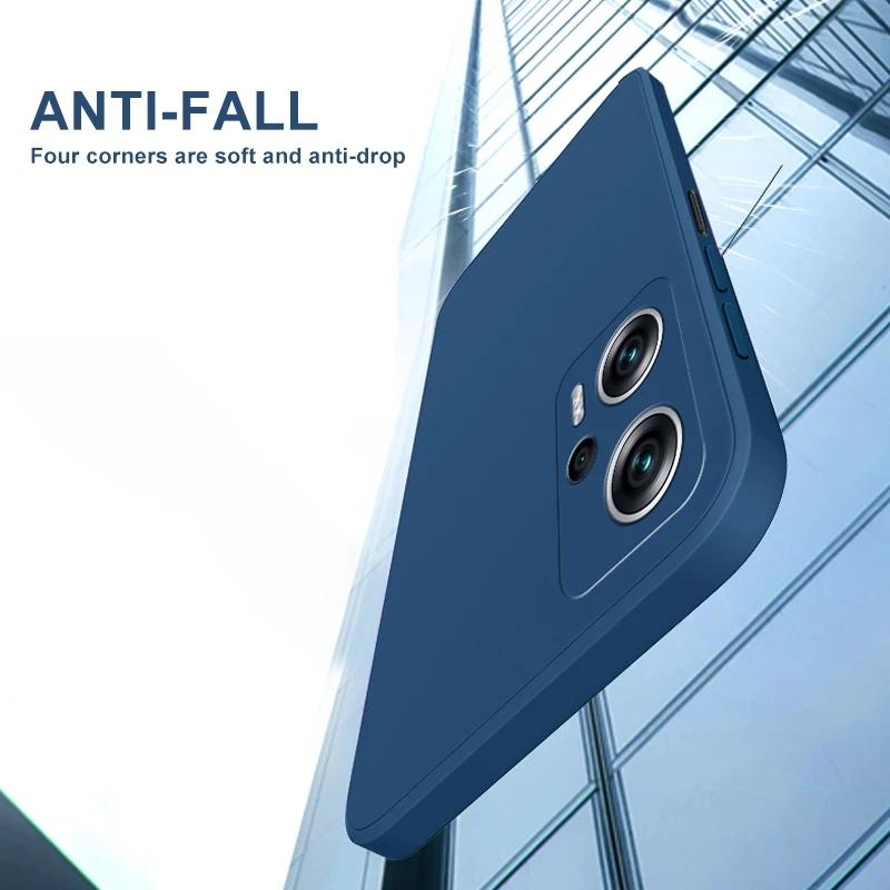 Original Liquid Silicone Phone Cases For Xiaomi Poco F5 F 5  PocoF5 F5 Tection Soft TPU Case Back Cover For Poco F5