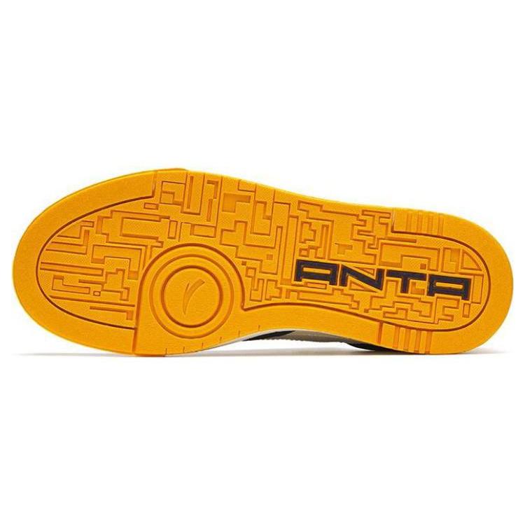 New Anta Durable Breathable Low Top Skateboard Shoes Men's Ink Blue 112328018-4