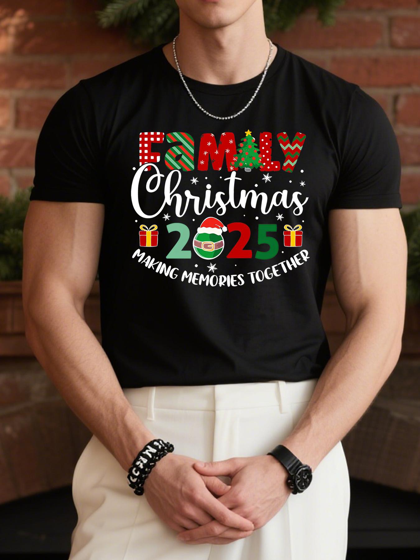 

2025 Christmas Family Gift T-shirt XXL