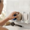 Strong Adhesive Self Draining Soap Dish Fast Draining Shower Organizer Rack  Home Storage