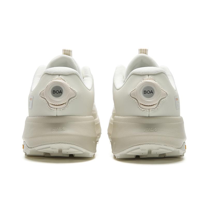 FILA BOA EXPLORER 3 Cushioning Abrasion Resistant Lightweight Thermal Low top Outdoor Shoes Women's White Yellow A12W541217FCB