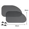 S Magnetic Car Sun Shade Uv Protection Car Curtain Baby Car Window Sunshade Side Window Mesh Sun Visor Summer Protection Film