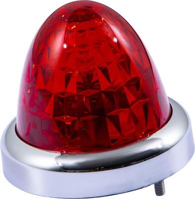 Jet Inouye 632357 632357 Kravas auto piederumi Autobusa gabarītlampa, G-1 tipa plastmasas lēca, Sarkana, 1 gab. iepakojumā