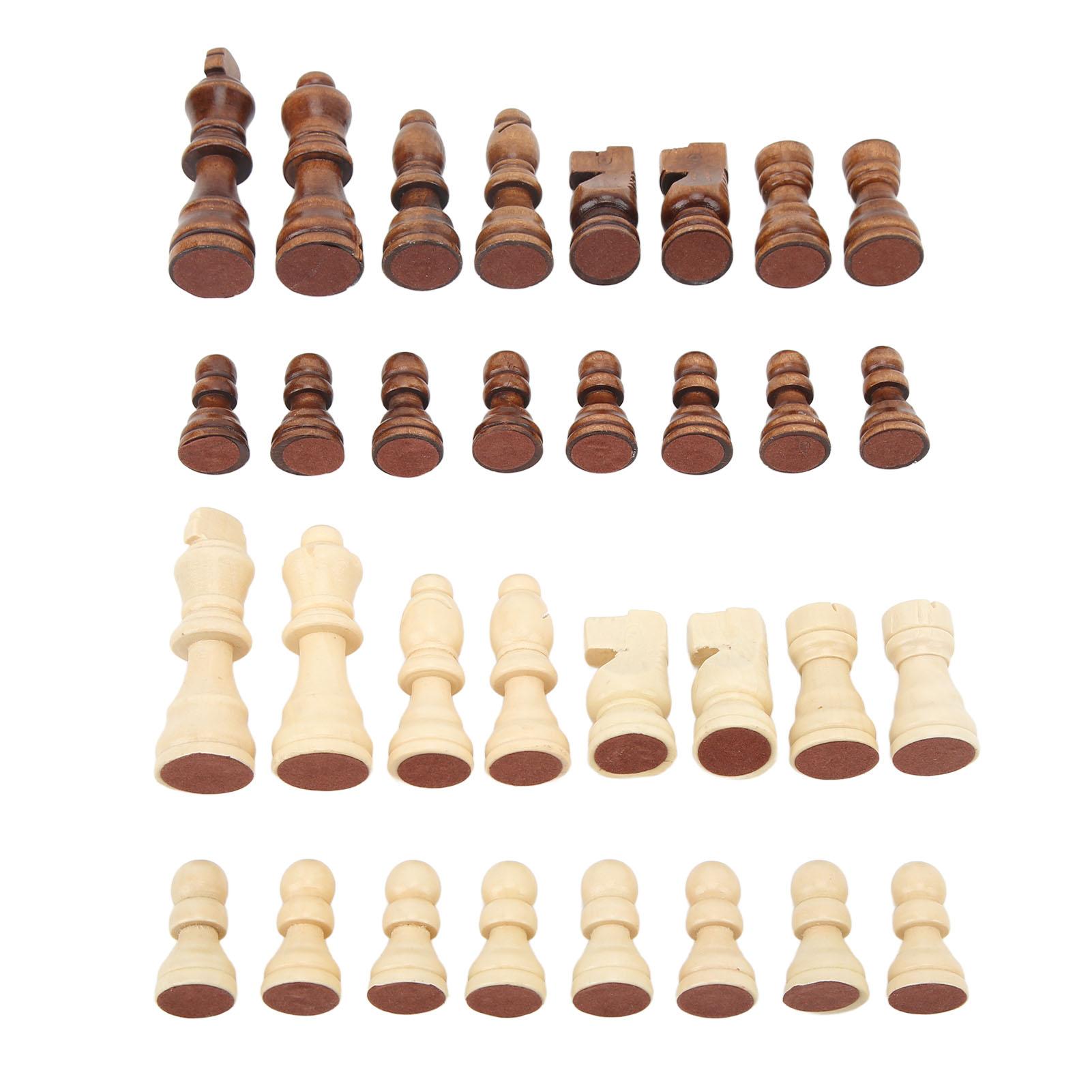 

32 шт. Международные шахматные фигуры двухцветные деревянные шахматные фигуры детские развлекательные игрушки