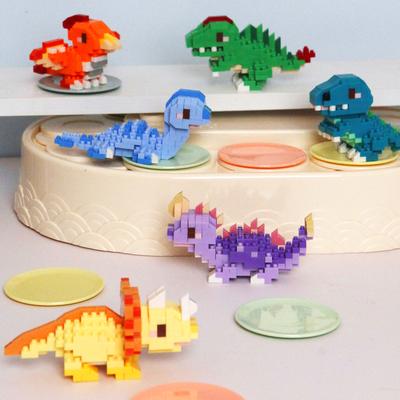 Animals Toys Cute Dinosaur Diamond Mini Bricks Models Micro Blocks DIY Assembled Children Toys Birthdays Gifts