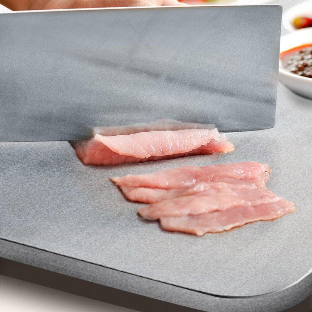 304 Stainless Steel and PP Double-sided Cutting Board Chopping Board  Fruits and Vegetables