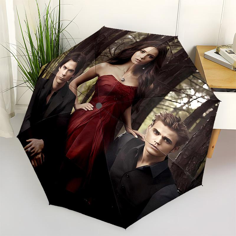 

Vampire, Twilight Automatic Opening and Closing, 8 rib Structure Portable Umbrella, Suitable for Men and Women in All Seasons Perfect Gift