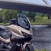 For HONDA FORZA750 Forza 750 NSS750 NSS 750 2025 Heightened Motorcycle Windshield Windscreen Wind Deflectors Black Wind Screen