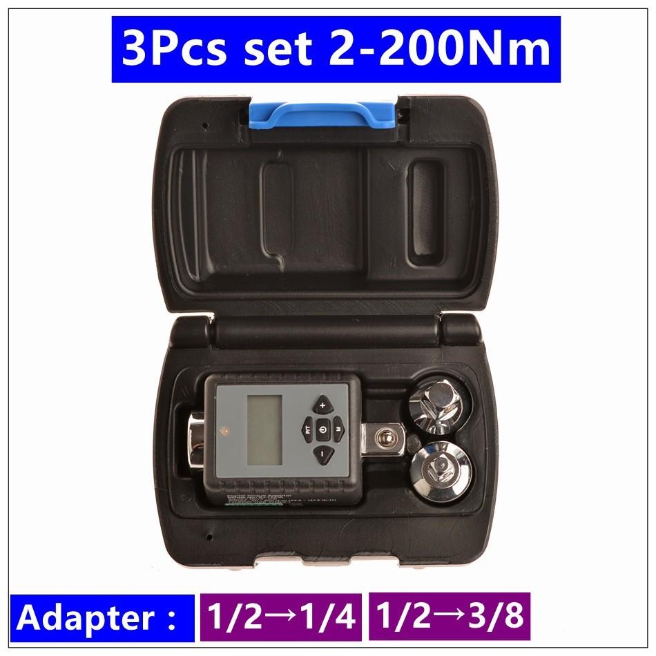 Digitální Momentový Klíč Vysoká Přesnost Údržba Elektronický Měřič Momentu Přenosný Tester Momentu