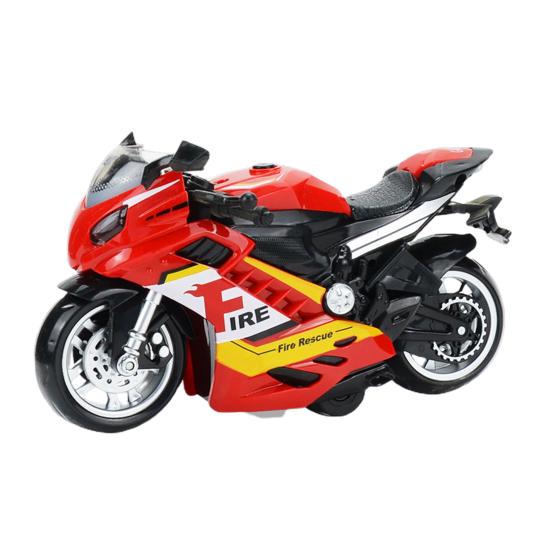 Chic 3D Effect Recreation Educational Children Motorbike Model Early Learning Toy Home Use Kids Motorcycle