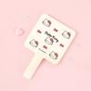 Sanrio Hello Kitty Pattern Mini Hand Mirror 1 Pcs
