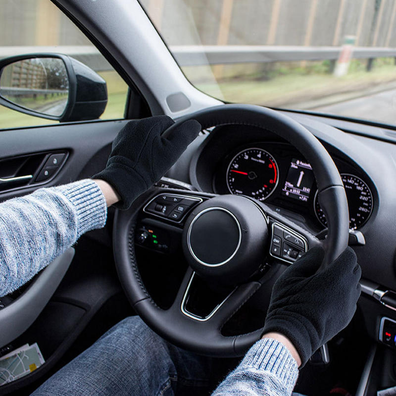 Warm Winter Gloves Polar Fleece Cold Weather Gloves Touch Screen Women and Men Thermal Gloves for Running Hiking