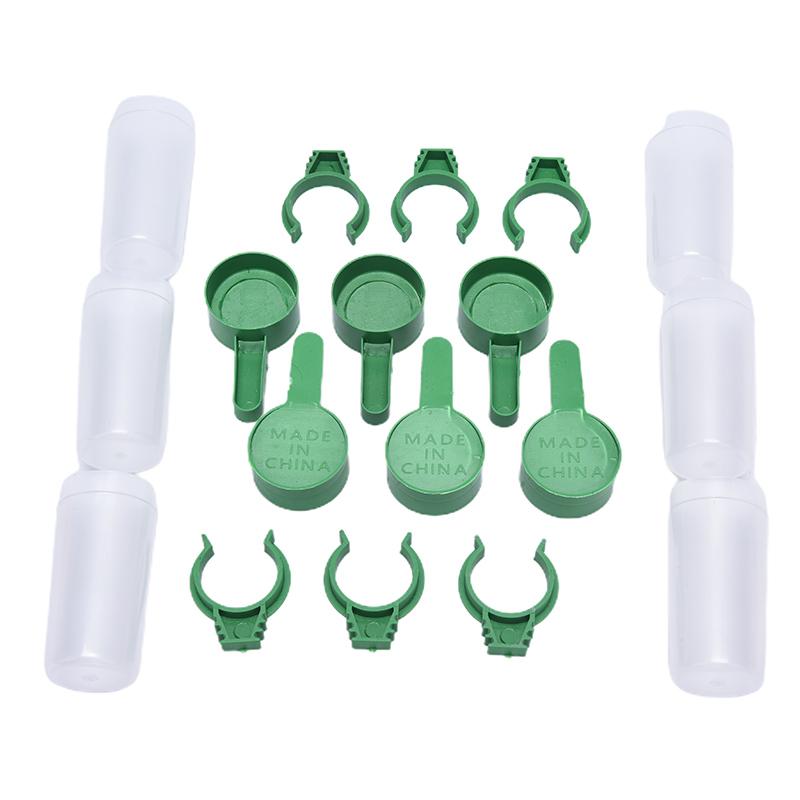 6 Piezas Bebedero de Agua para Aves Comedero Fuente Bebedero Automática Taza para Beber para Mascotas Cuencos