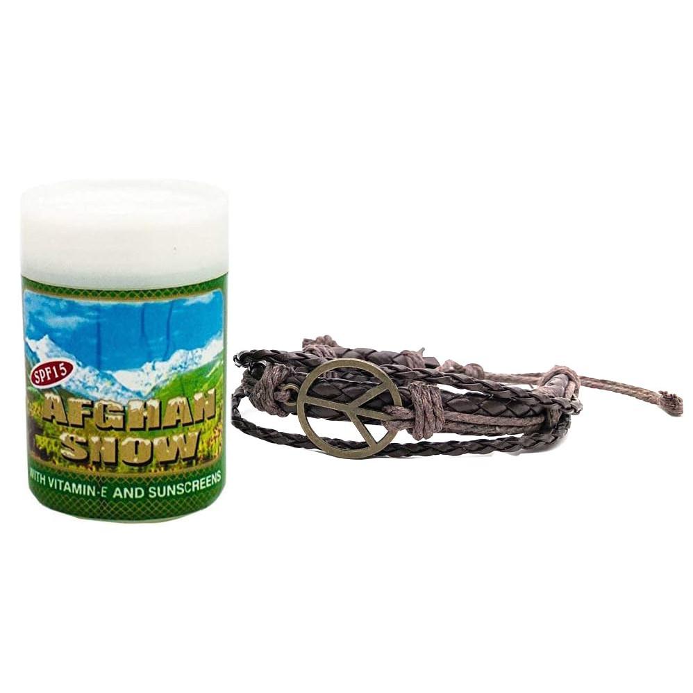 RSINC Valentine s Day Offer With Gift(Leather Bracelet) On Afghan Snow Skin Cream from India (1x100 gm) 8K-73IF-VPSX