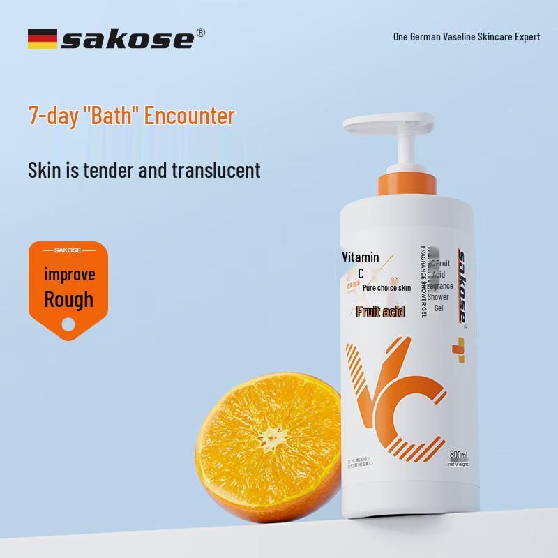 Sakose VC Fruit Acid Fragrance Shower Gel