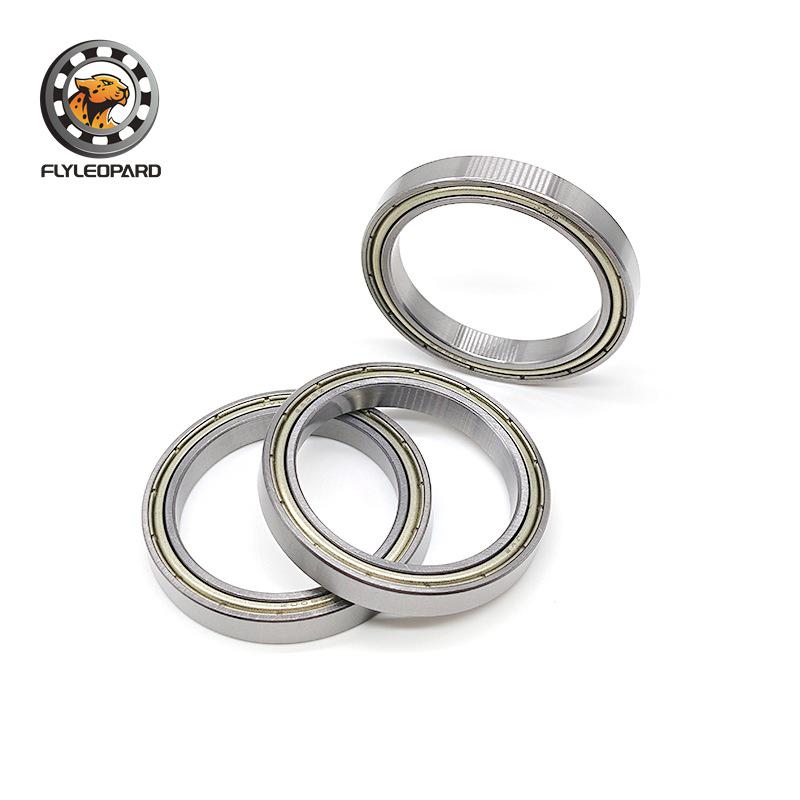 In-stock 6900 2RS Thin-walled Deep Groove Ball Bearing, 10x22x6, High-speed Motor Bearing with Blue Rubber Seal.