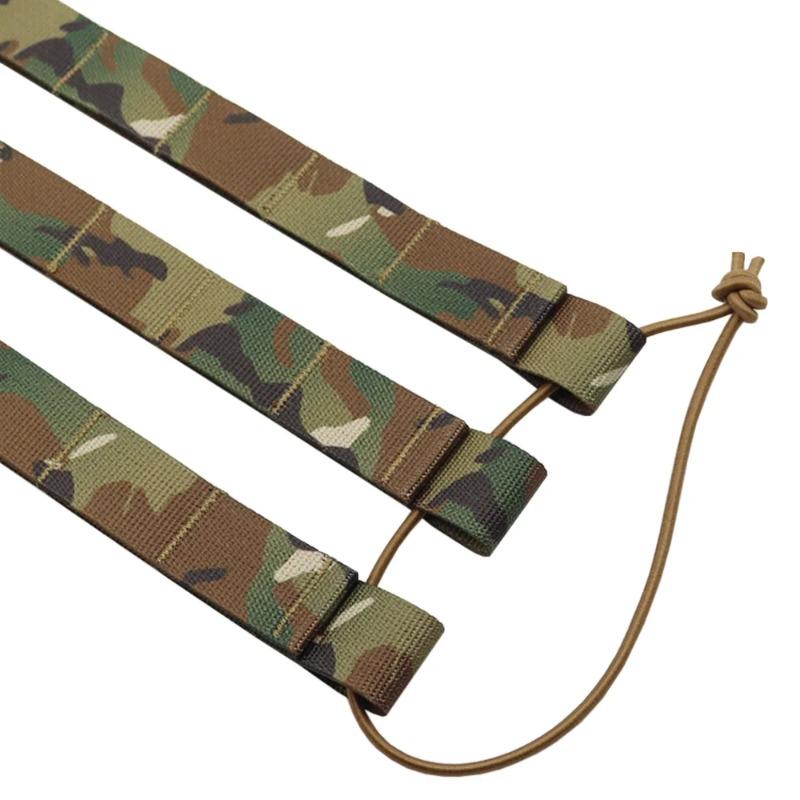FCSK Tactical Vest Triple Front Panel Tactical MOLLE Front Flap Expansion Conversion Module Panel Durable Nylon Attachment