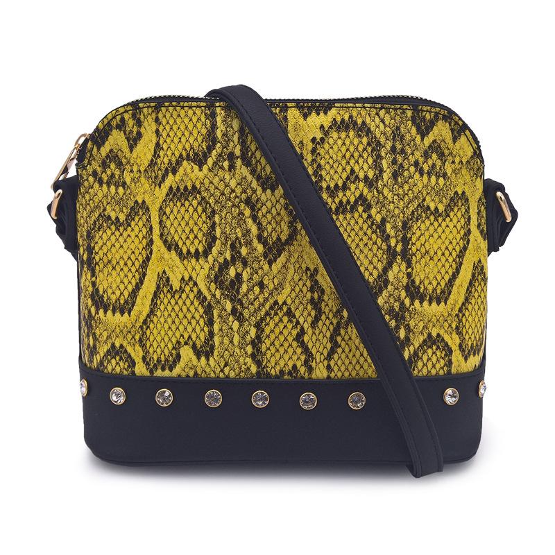 snake print small bag