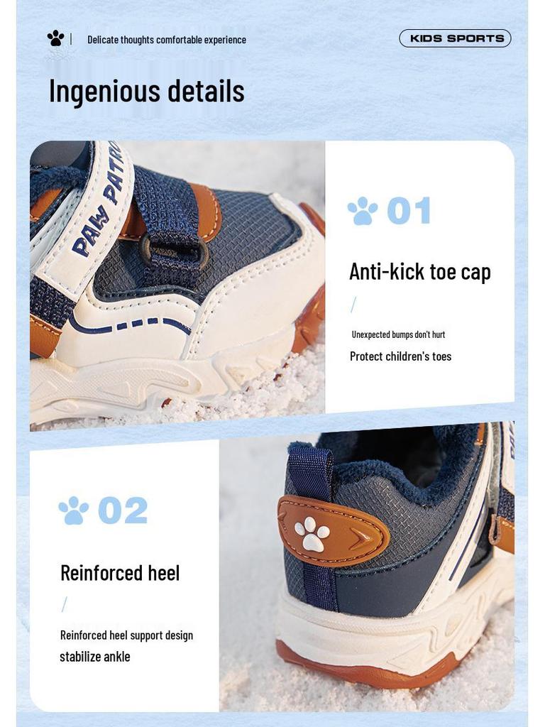 Paw Patrol Kindersportschuhe rutschfest - Herbst/Winter 2025 Kollektion für Jungen und Mädchen, Vielseitig, Verdickt & Schmutzabweisend