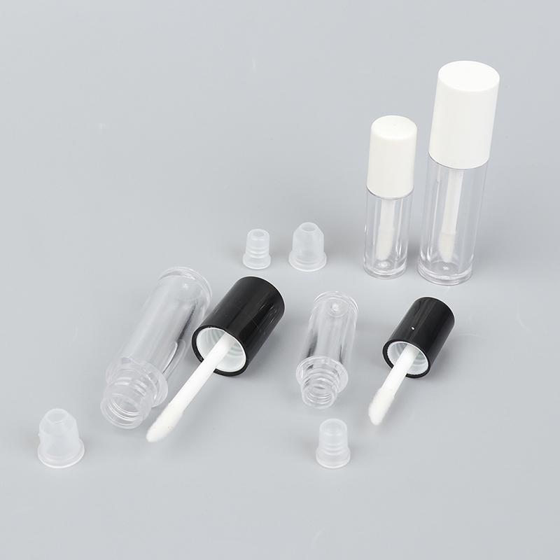 Empty Lip Gloss Tube Refillable Plastic Lip Glaze Lipstick Sample Bottle
