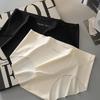 Women Summer Ice Silk Seamless Underwear Panties Lightweight Comfortable Mid-waist Panties Briefs Underpants