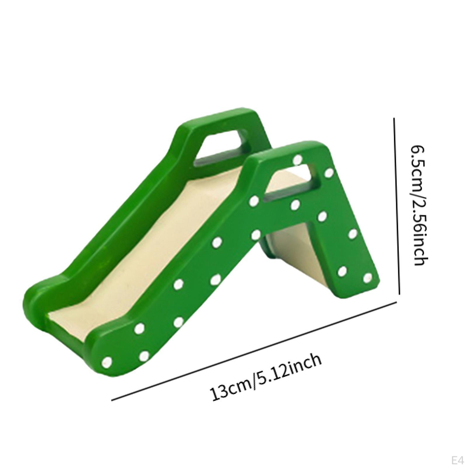 Очаровательный декор для столешницы в виде мини-горки для детей и взрослых зелёный — фото 6