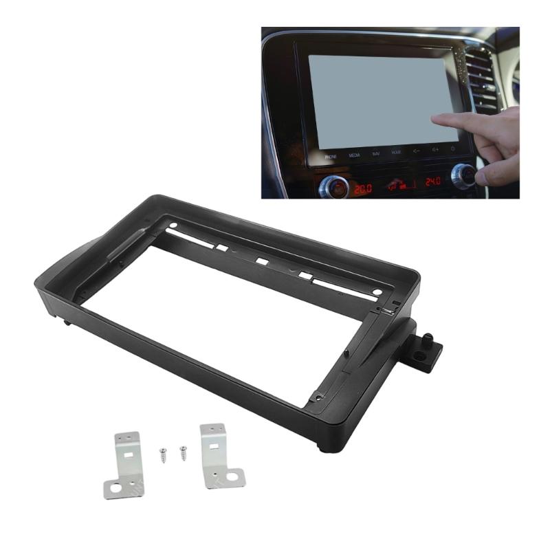 Car Radio Fascia Panel 9inch Dashboard Mounting Panel Kit for E46 1998-2005 Automotive Accessories Easy Installation